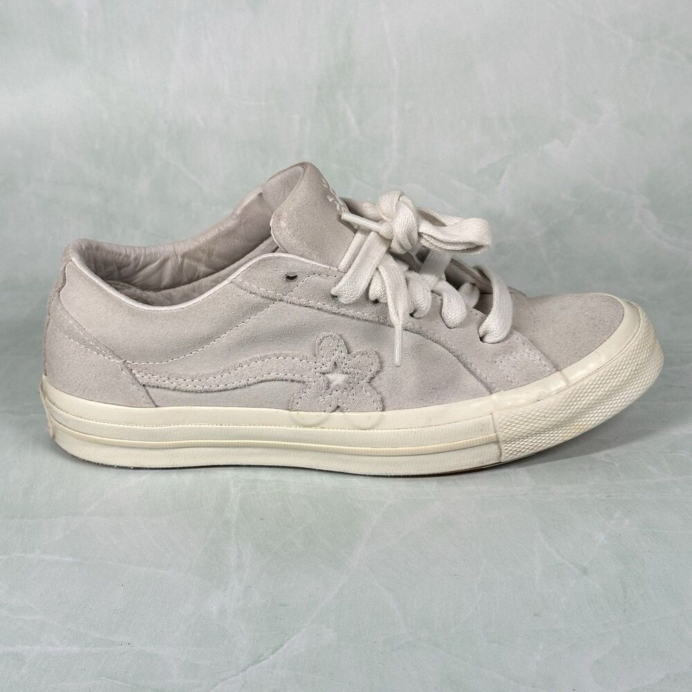 Converse Golf Le Fleur Shoes Mens Size 5 Women’s 7 One Star Ox Mono White Tyler - Picture 9 of 16